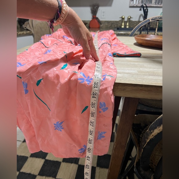 Vintage Flora Kung silk dress size 8🌷 - Picture 9 of 11